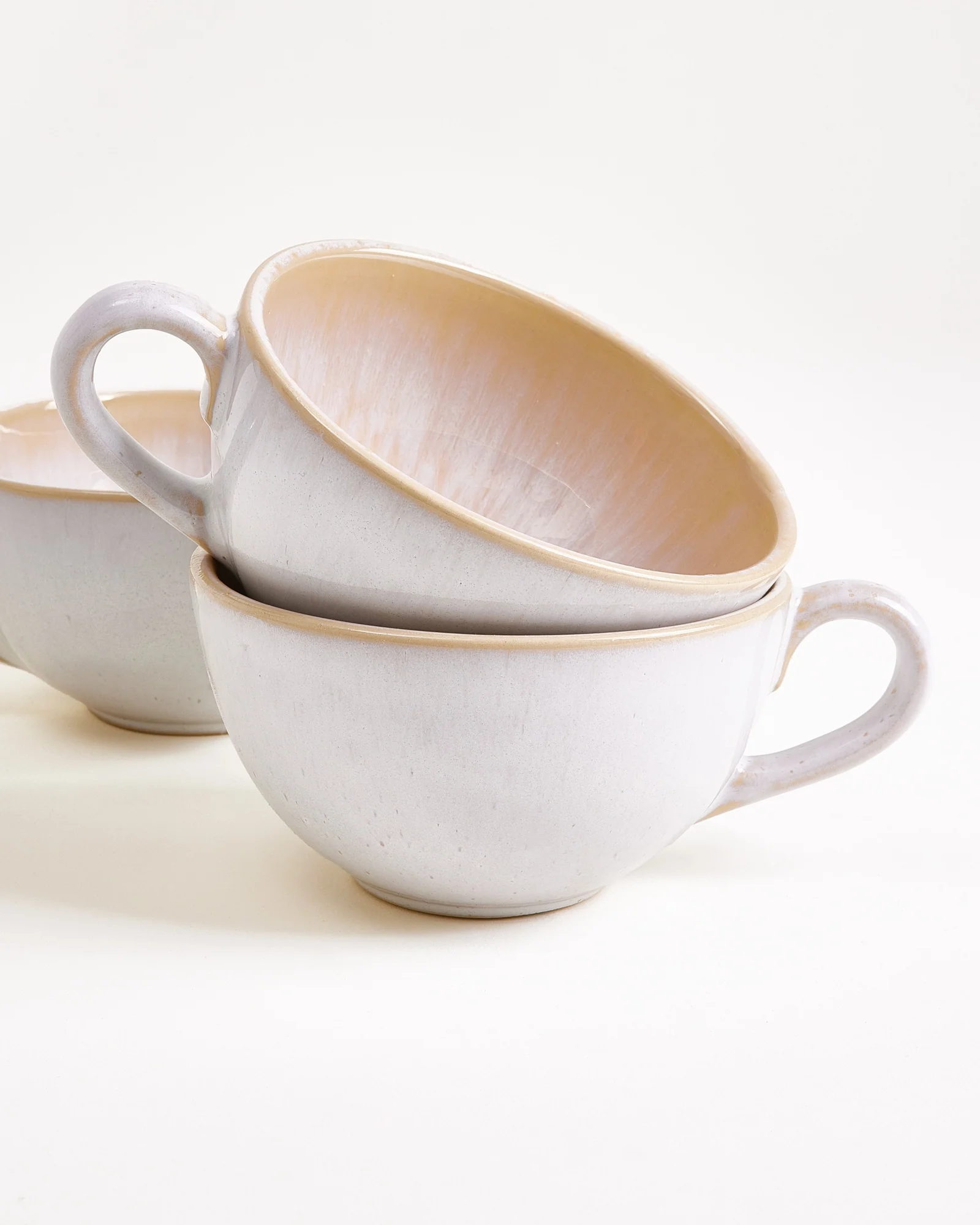 Areia Teetasse & Untertasse groß classic sand 6er-Set - Image 3