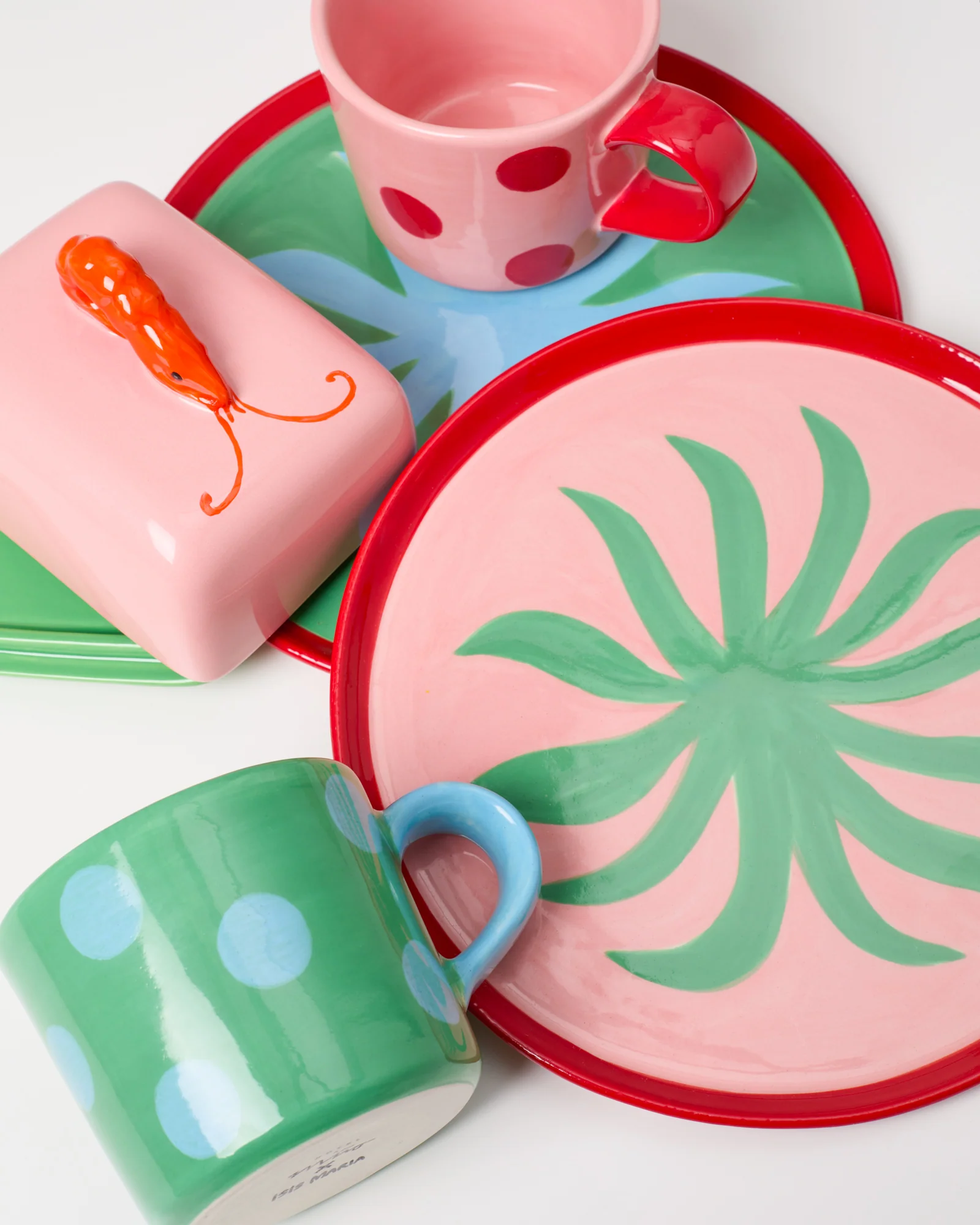 MaM x Isis Maria Geschirr-Set Palm Dot mix 5-teilig - Image 2