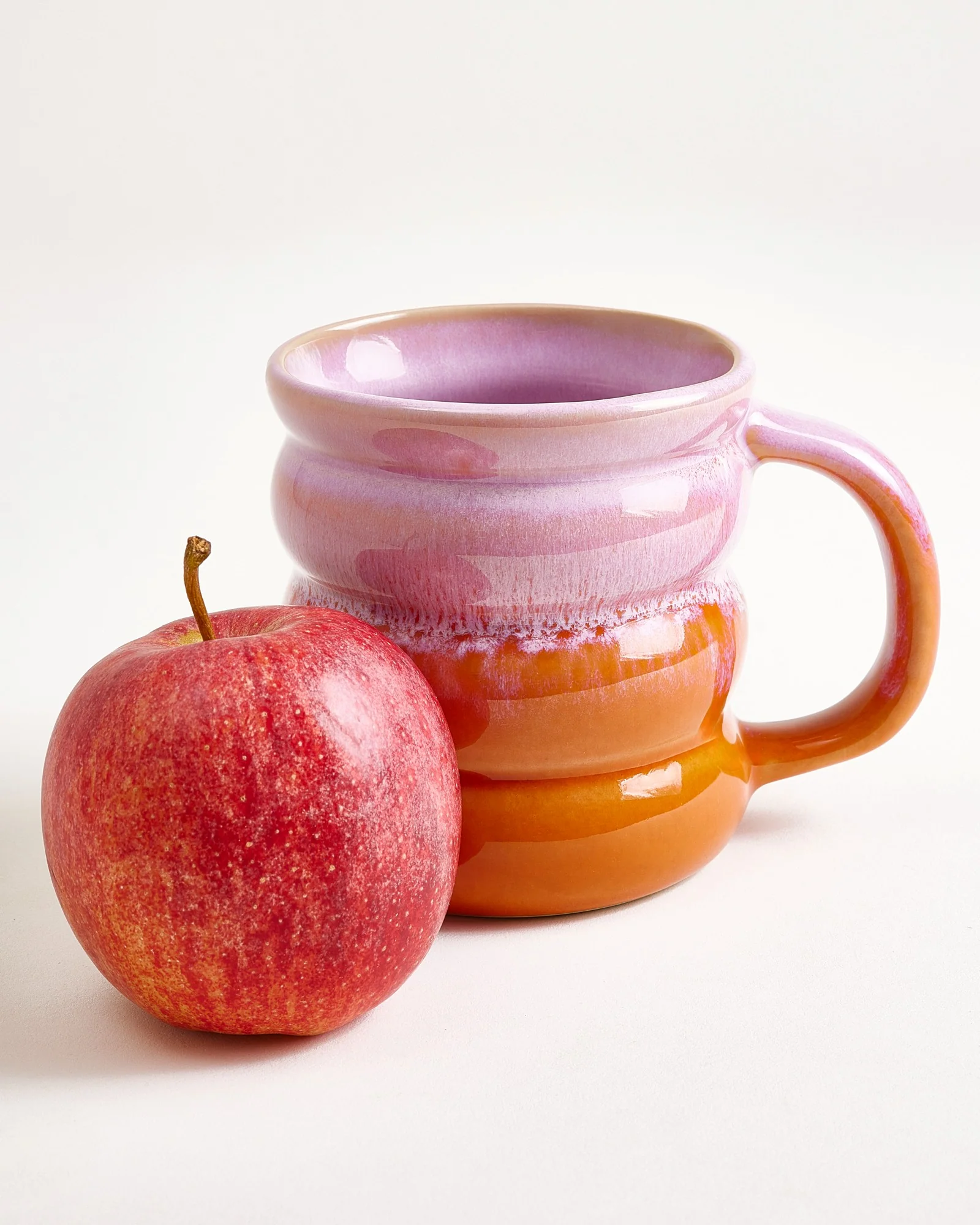 Ombra Tasse groß bubble rosa orange 6er-Set - Image 4